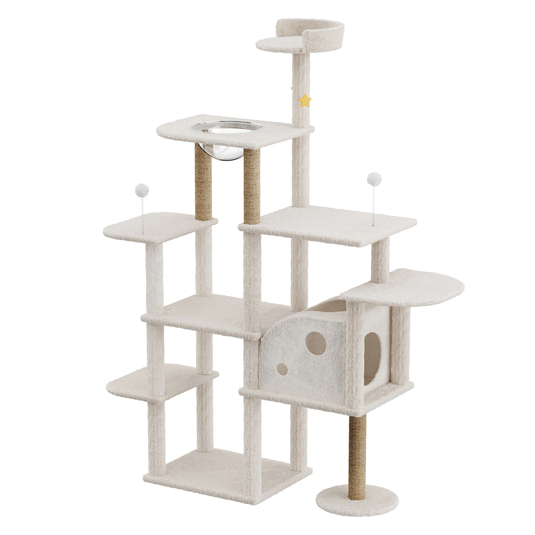 Cat Tree Tower Large Scratcher Condo House 172cm-2102558283024961536