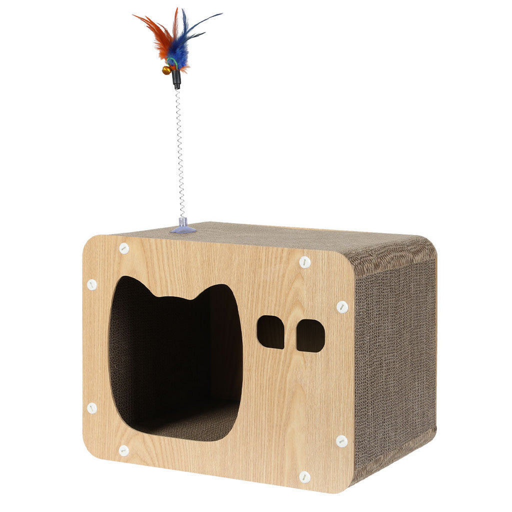 Cat Scratcher Board Scratching Cardboard-2102558103898820608