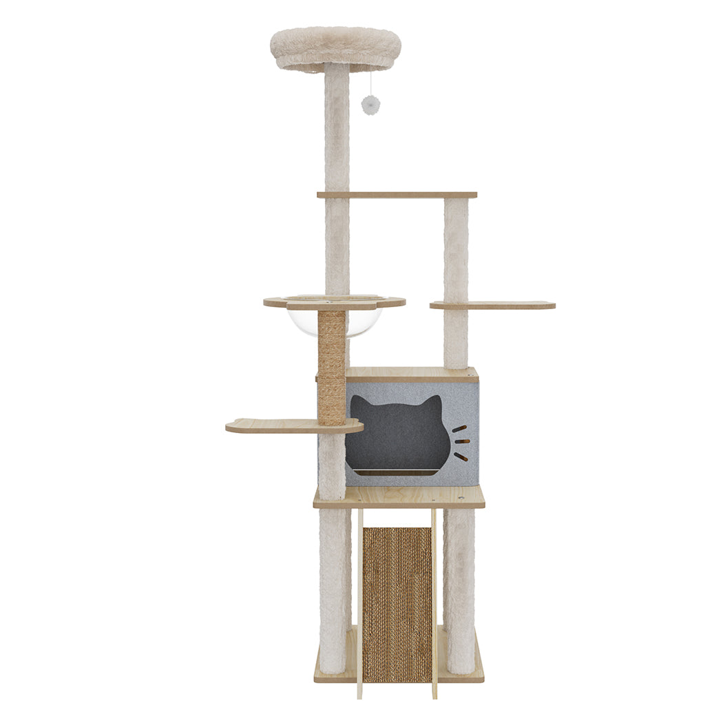 Cat Tree Tower Large Scratcher Condo House 160cm-2006732708063088641