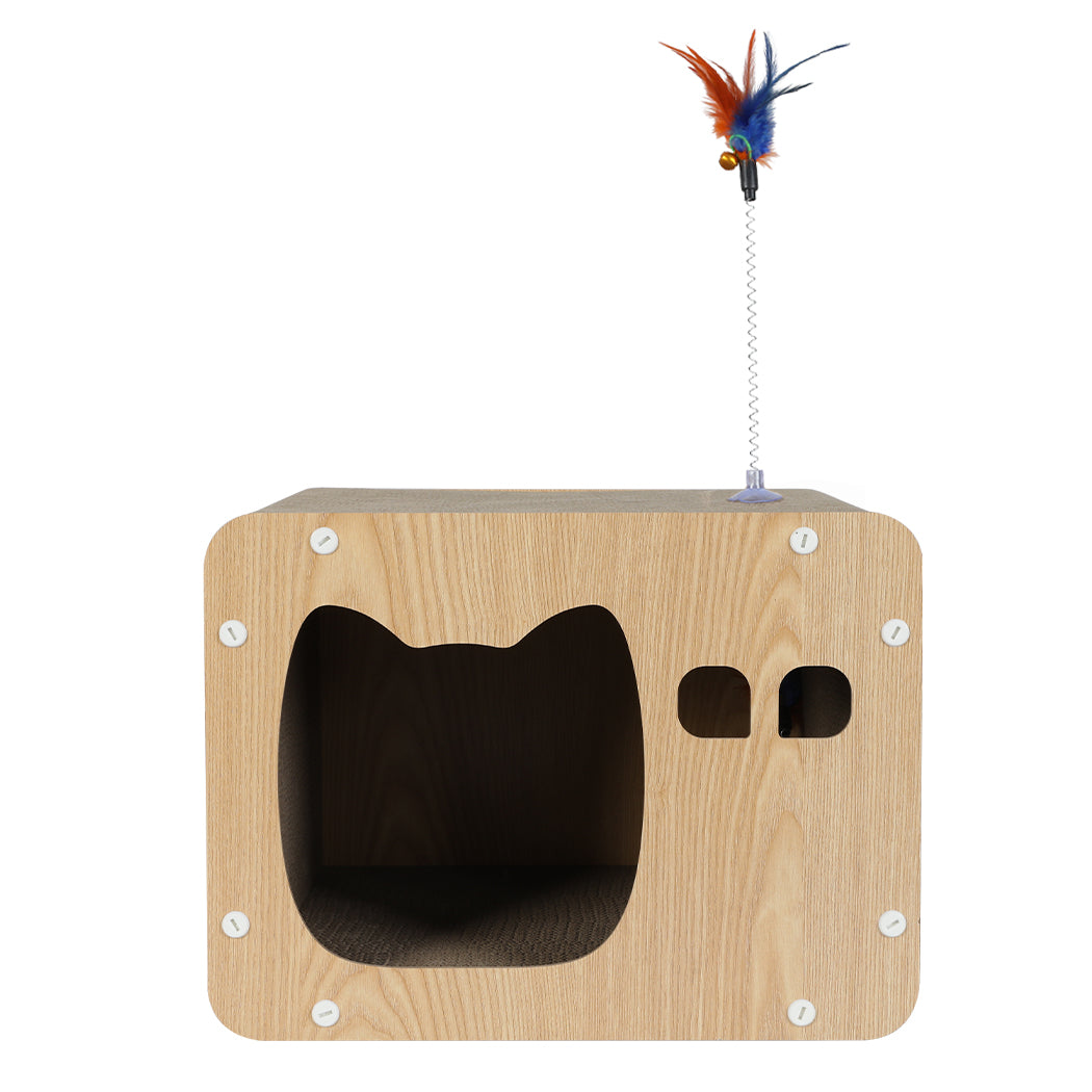 Cat Scratcher Board Scratching Cardboard-2102558103898820609
