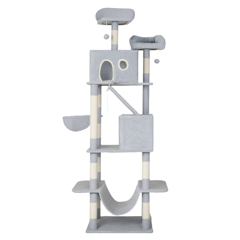 Cat Tree Scratching Post Scratcher 206cm Climbing-2102558704284078081