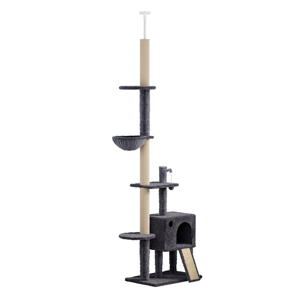 Cat Tree Scratching Post Scratcher Hammock Condo-2102558283280814081