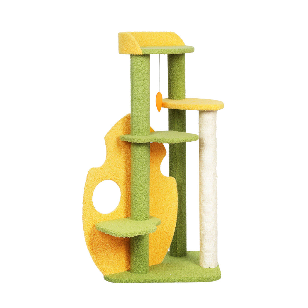 Cat Tree Kitten Furniture Condo-2102558428198211585