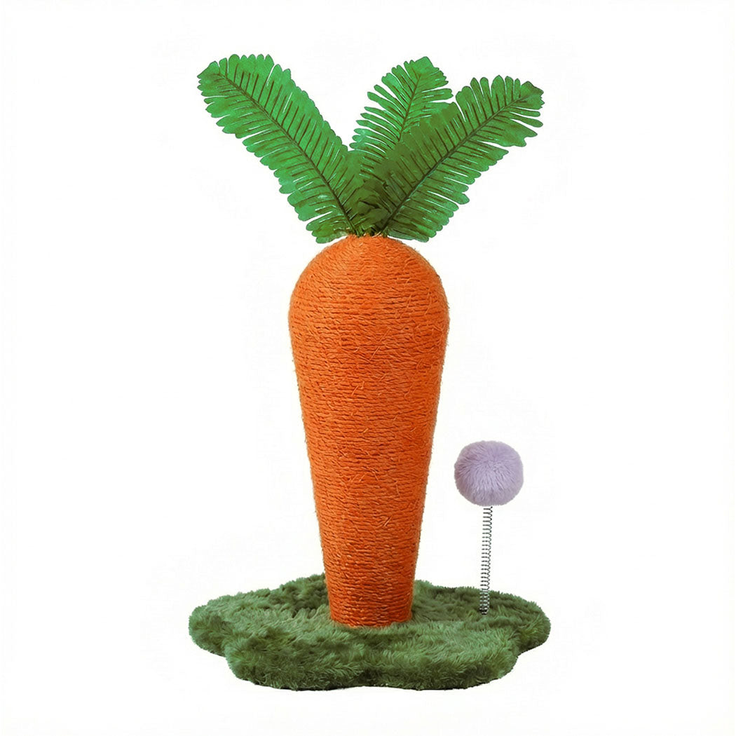 Cat Scratching Post Cute Carrot Scratching Post-2102558639528218625