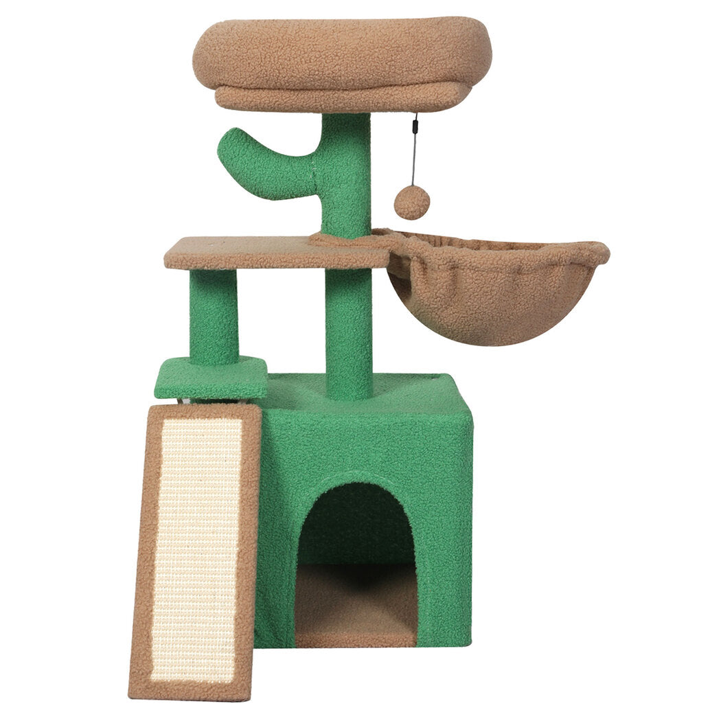 Cat Tree Tower Scratching Post Scratcher Play Bed-2102558103500361729