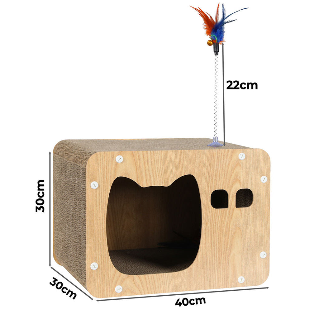 Cat Scratcher Board Scratching Cardboard-2102558103898820610