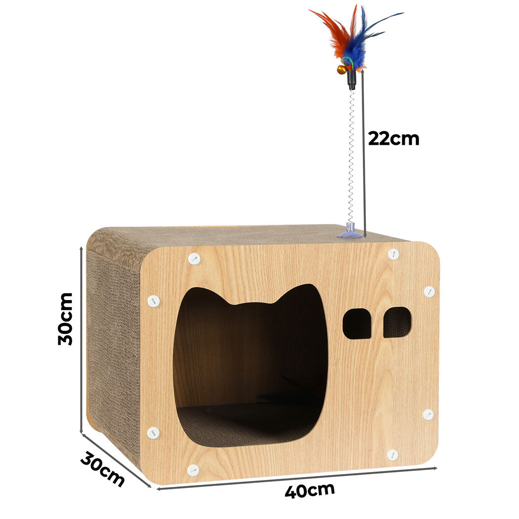 Cat Scratcher Board Scratching Cardboard-2102558103898820610