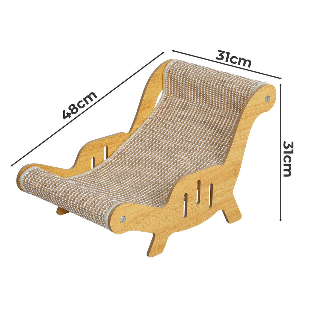 Cat Scratcher Bed Lounge Chair Scratching Pad-2102558639159119874