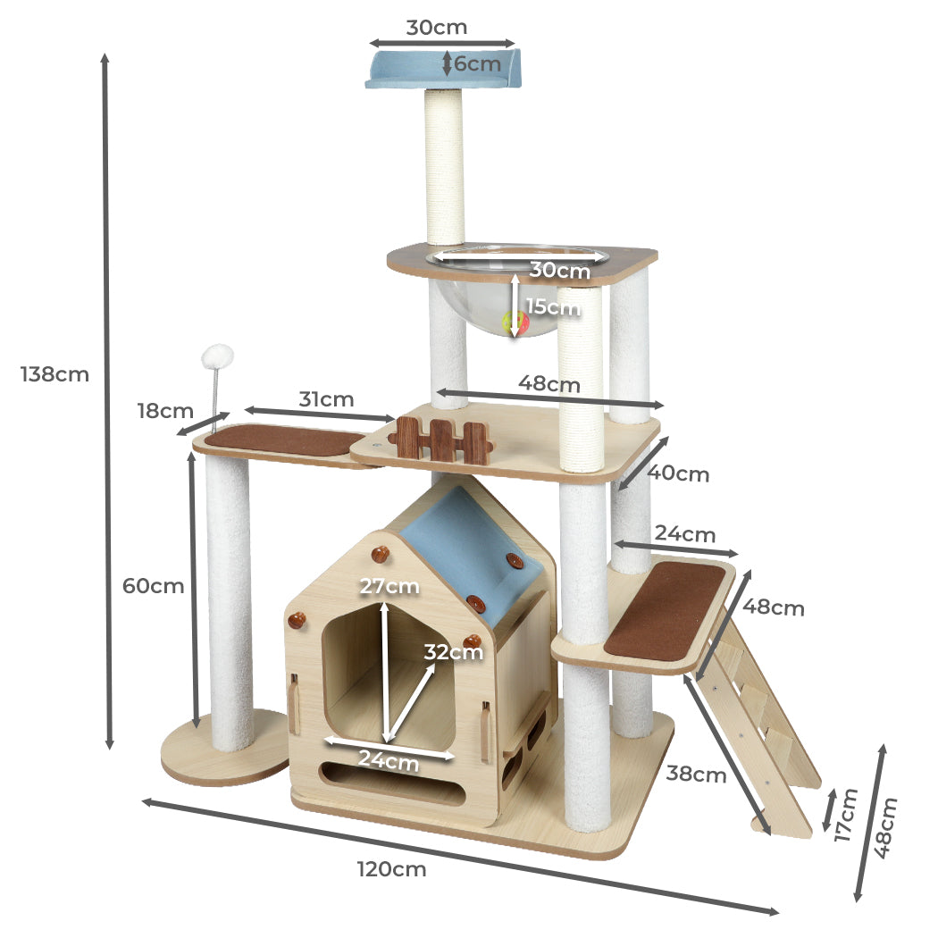Cat Tree Scratching Post Scratcher-2102558421244055554