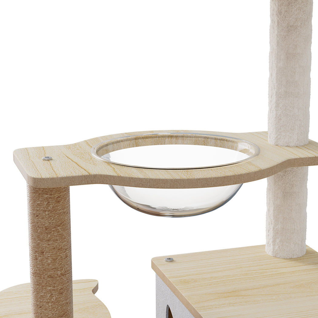 Cat Tree Tower Large Scratcher Condo House 160cm-2006732708063088645