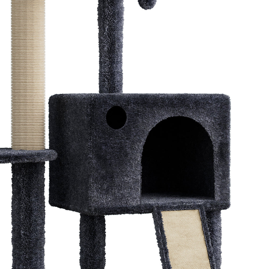 Cat Tree Scratching Post Scratcher Hammock Condo-2102558283280814085